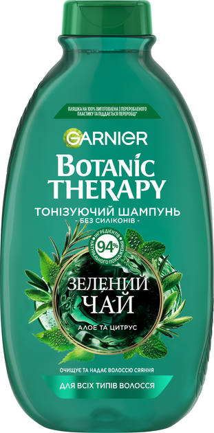 Шампунь Garnier Botanic Therapy Зелений чай, евкаліпт і цитрус 400 мл ...