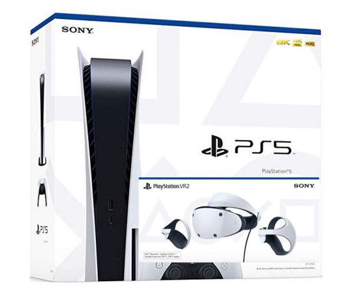 Sony PlayStation 5 White 825Gb + PlayStation VR2 + Horizon Call of the ...