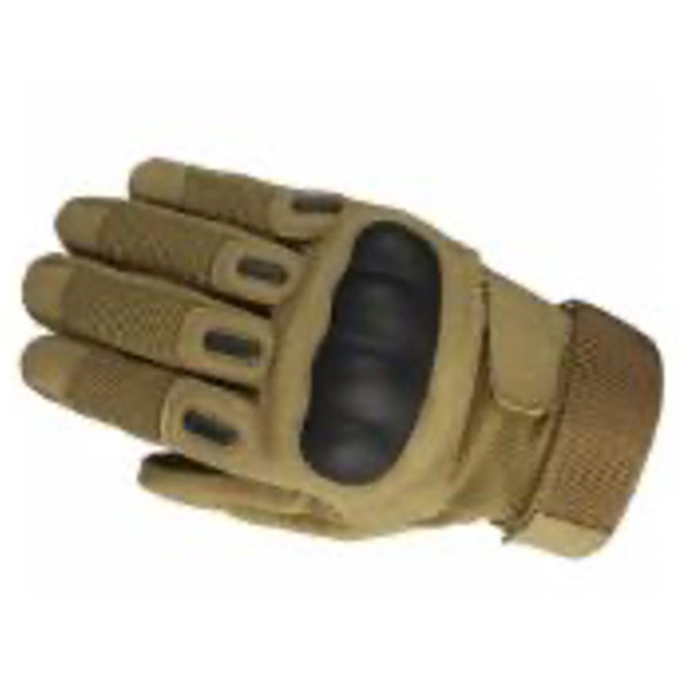 Тактичні рукавички повнопалі Gloves FF 2 Койот M - зображення 1