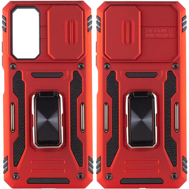 Чехол противоударный Epik Defender Cam Ring Case для Xiaomi Redmi 10 Красный / Red - Фото 1 Чехол противоударный Epik Defender Cam Ring Case для Xiaomi Redmi 10 Красный / Red - изображение 1