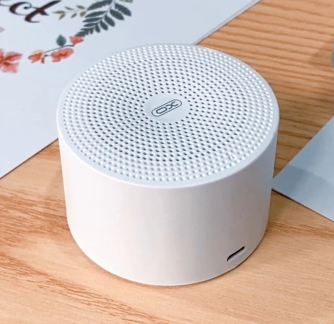 Портативная Bluetooth колонка XO F21 mini белый - Фото 2 Портативная Bluetooth колонка XO F21 mini белый - изображение 2