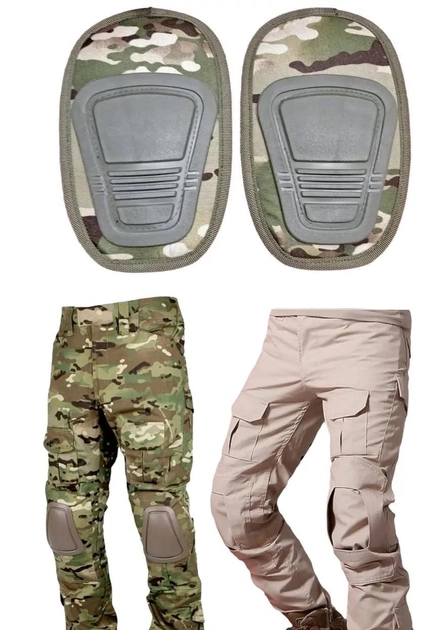 Наколенники вставки в штаны М-02 олива - изображение 2