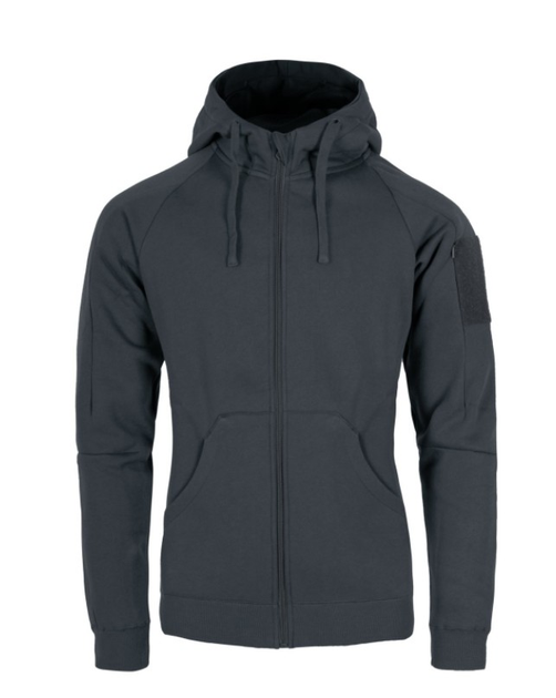 Куртка толстовка (Худі) Urban Tactical Hoodie (Fullzip) Lite Helikon-Tex Grey XL Тактична чоловіча - зображення 2