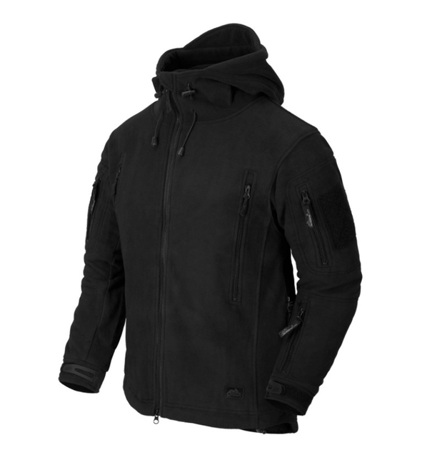 Куртка (Двошарова флісова) Patriot Jacket - Double Fleece Helikon-Tex Black XXXL Тактична - зображення 1