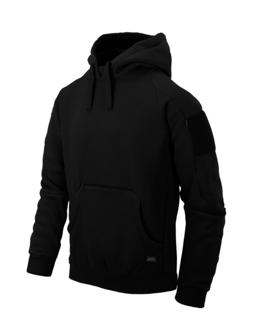 Куртка толстовка (Худи) Urban Tactical Hoodie (Kangaroo) Lite Helikon-Tex Black 2XL Тактическая мужская - изображение 1