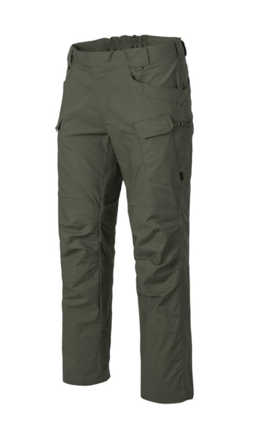 Штаны городские (Поликоттон Рипстоп) UTP (Urban Tactical Pants) - Polycotton Ripstop Helikon-Tex Taiga Green S Тактические мужские - изображение 1