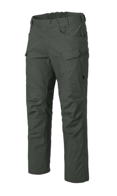 Штаны городские (Поликоттон Рипстоп) UTP (Urban Tactical Pants) - Polycotton Ripstop Helikon-Tex Jungle Green XL Тактические мужские - изображение 1