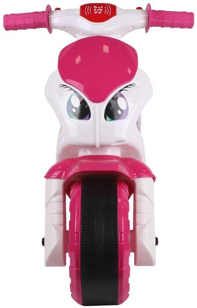 Jeździk Technok Motocykl Biało-różowy 6368 (4823037606368) - obraz 2