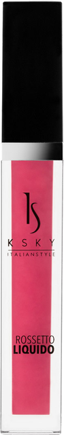 Акція на Рідка помада для губ KSKY Інтенсивний персиковий 9 мл від Rozetka