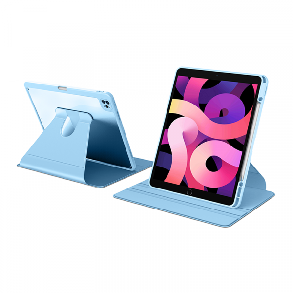 Чохол Wiwu Waltz Rotative для iPad 7/8/9 10.2" (2019-2021)/ Pro 10.5"/ Air 3 10.5" (2019) light blue - Фото 4 Чохол Wiwu Waltz Rotative для iPad 7/8/9 10.2" (2019-2021)/ Pro 10.5"/ Air 3 10.5" (2019) light blue - зображення 4