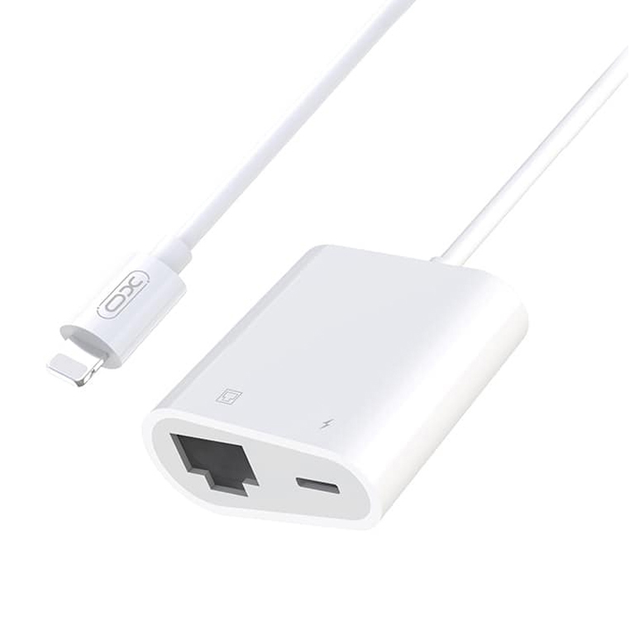 Качественный Переходник AUDIO XO GB009 Lightning - RJ45 Lan Network ...