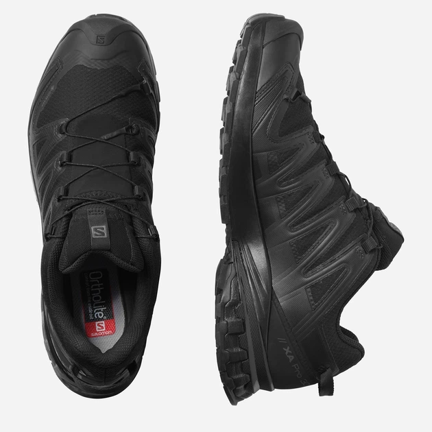Мужские кроссовки для треккинга с Gore-Tex Salomon XA PRO 3D v8 GTX L40988900 44.5 (10.5US) 28.5 см Черные (193128214166) - изображение 5