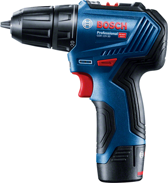 Bezszczotkowa wiertarko-wkrętarka akumulatorowa Bosch Professional GSR 12V-30 (06019G9000) - obraz 5