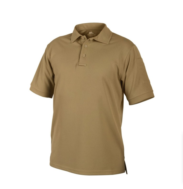 Жіноча футболка UTL Polo Shirt - TopCool Helikon-Tex Coyote XXXL Чоловіча тактична - зображення 1