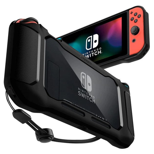 Чохол Spigen для Nintendo Switch - Rugged Armor, Black (ACS01228