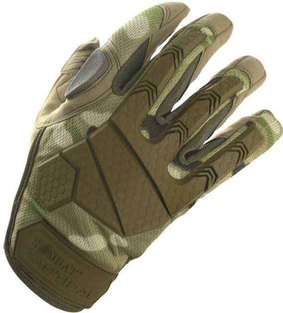 Тактические перчатки Kombat Alpha Tactical Gloves Мультикам L (kb-atg-btp-l) - изображение 2
