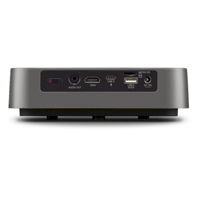 Проектор ViewSonic M2e FHD/1000Ll/3000000:1/HDMI/USB-type C/16Gb/micro SD/3W Серый - изображение 3