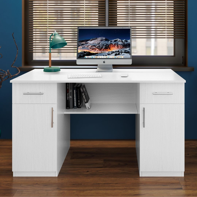 Стол письменный Белый Е-02 – фото, отзывы, характеристики в интернет ...