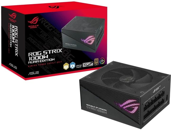 Zasilacz Asus ROG Strix PCIE5 1000 W Aura Edition (ROG-STRIX-1000G-AURA-GAMING) - obraz 10