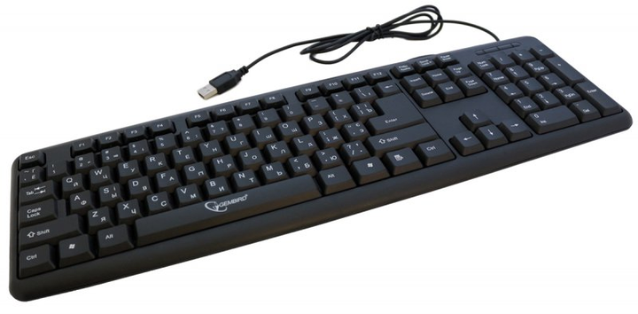 Клавіатура дротова Gembird KB-U-103-UA USB - зображення 2