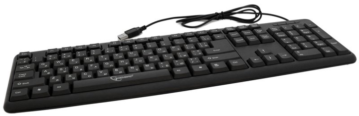 Клавіатура дротова Gembird KB-U-103-UA USB - зображення 4