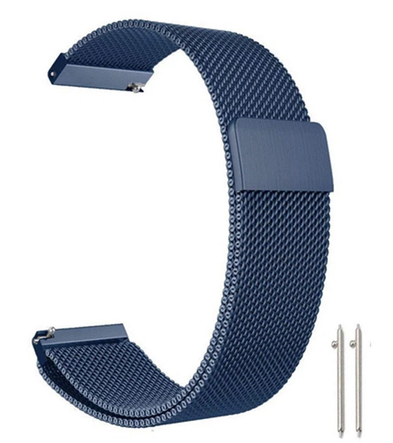 Ремінець для годинника Melanese design bracelet Universal 20 мм Blue - зображення 2