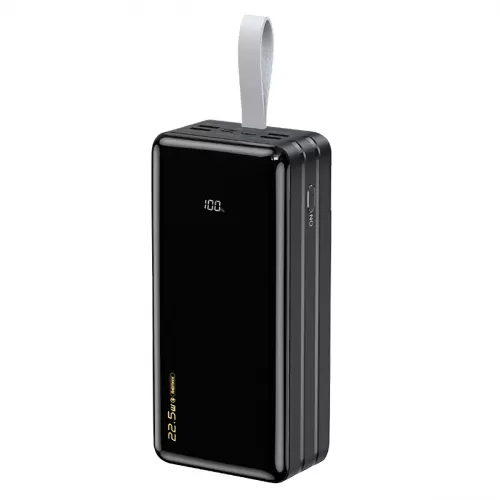 УМБ REMAX RPP-173 60000mAh Hunergy Series QC 22.5W + PD 18W black - Фото 1 УМБ REMAX RPP-173 60000mAh Hunergy Series QC 22.5W + PD 18W black - изображение 1