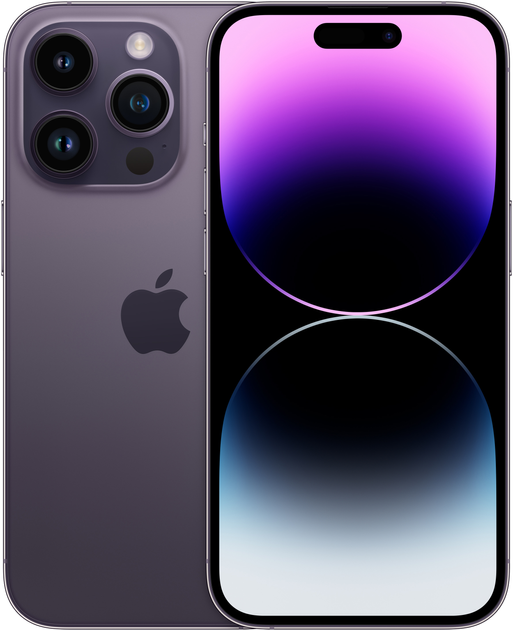Smartfon Apple iPhone 14 Pro 1TB Deep Purple (MQ323PX/A) - obraz 1