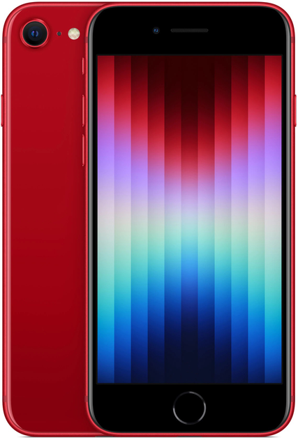 Мобільний телефон Apple iPhone SE 64GB 2022 (PRODUCT) Red (MMXH3CN/A) - зображення 1