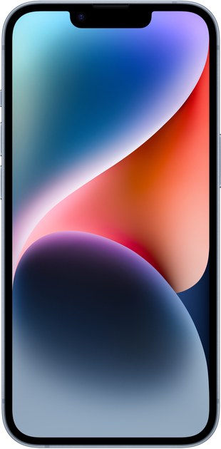 Smartfon Apple iPhone 14 256GB Niebieski (MPWP3) - obraz 2