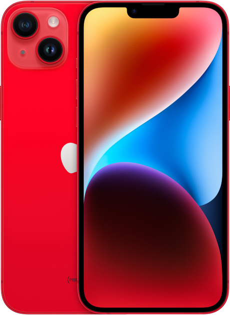 Smartfon Apple iPhone 14 Plus 256GB PRODUCT Red (MQ573) - obraz 1