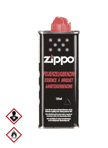 Бензин до запальничок Zippo FEUERZEUGBENZIN ZIPPO 125 ML (15225000) - зображення 2