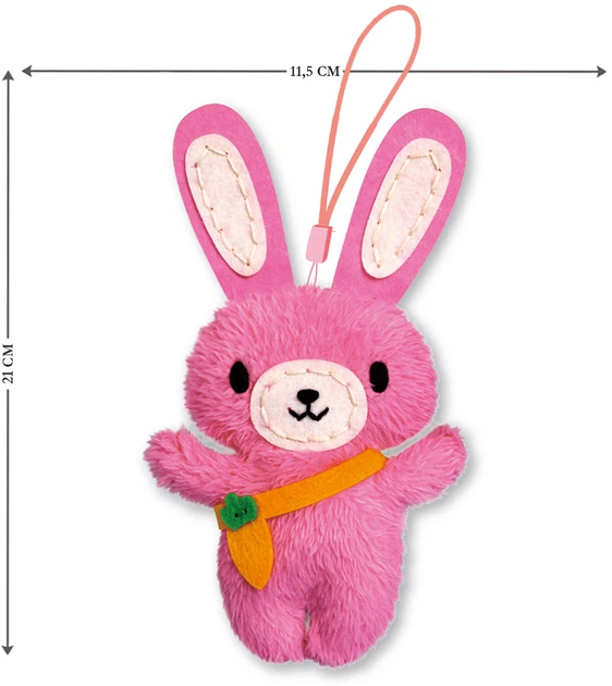 Zestaw kreatywny Avenir breloczek do szycia Bunny (CH221638) - obraz 4
