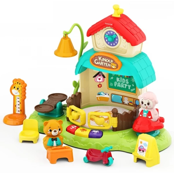 Музыкальная игрушка Hola Toys Детский сад интерактивный домик - изображение 2