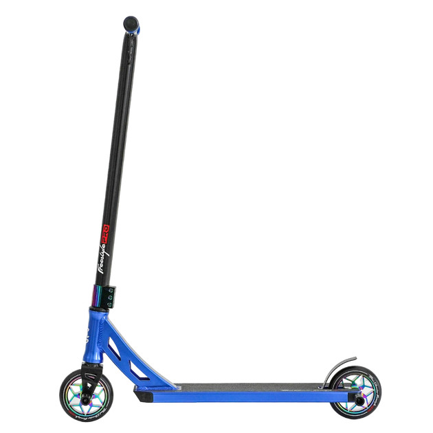 Самокат трюковый двухколесный с алюминиевыми пегами Best Scooter Freestyle Черный с синим - изображение 2