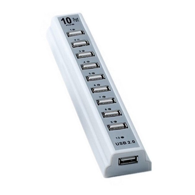 Разветвитель USB HUB на 10 PORTS (без блока питания 220) – фото, отзывы ...