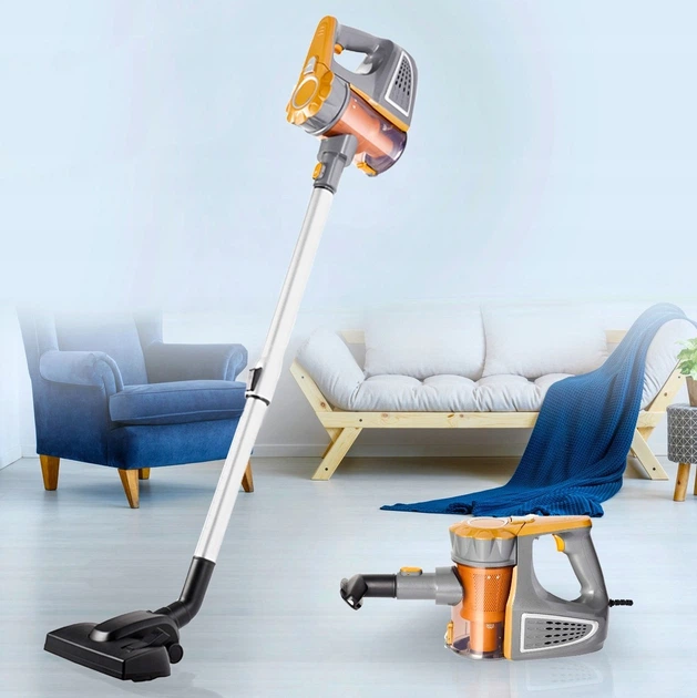Вертикальний ручний пилосос Adler AD 7036 800 Вт БЕЗ мішка 2 В 1 - зображення 2