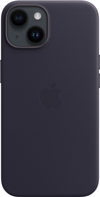 Etui Apple MagSafe Leather Case do Apple iPhone 14 Ink (MPP63) - obraz 5