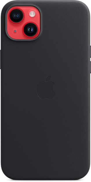 Etui Apple MagSafe Leather Case do Apple iPhone 14 Plus Midnight (MPP93) - obraz 5