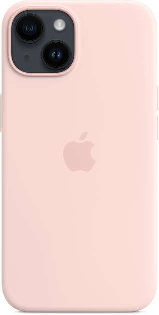 Etui Apple MagSafe Silicone Case do Apple iPhone 14 Chalk Pink (MPRX3) - obraz 5