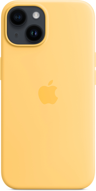 Etui Apple MagSafe Silicone Case do Apple iPhone 14 Sunglow (MPT23) - obraz 5