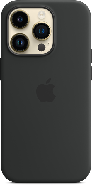 Etui Apple MagSafe Silicone Case do Apple iPhone 14 Pro Midnight (MPTE3) - obraz 4