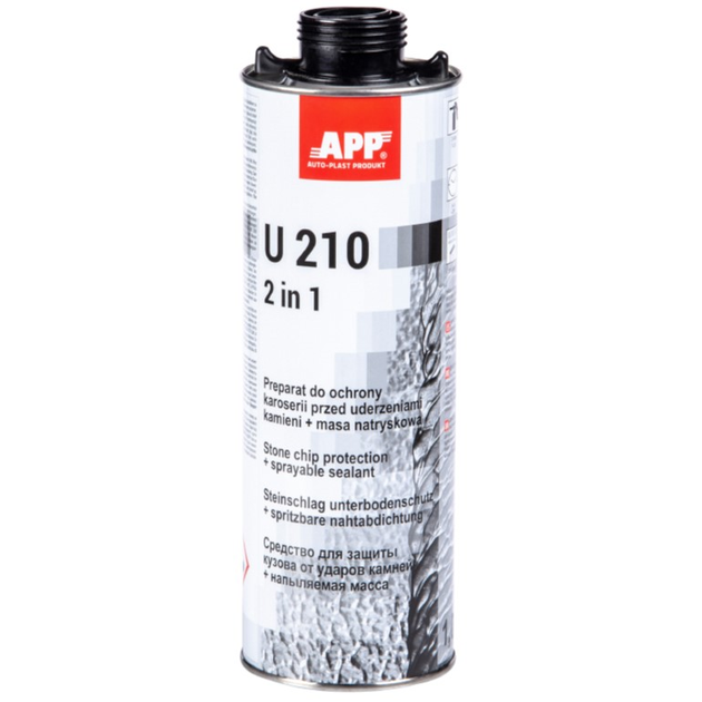 Антигравий - герметик 2в1 APP U210 черный 1кг – фото, отзывы ...