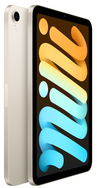 Tablet Apple iPad mini 2021 Wi-Fi 64GB Starlight (MK7P3) - obraz 3