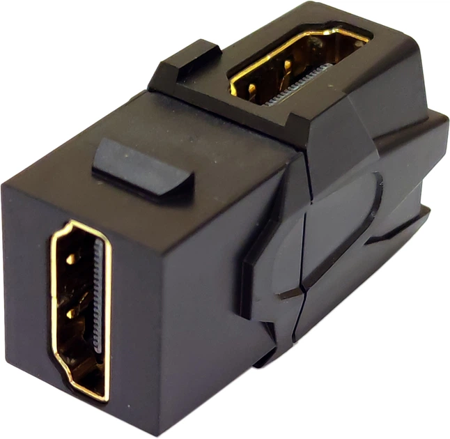Модуль KeyStone HDMI 90° Чорний EPNew (KSR-VAHDMIBKZ-18)