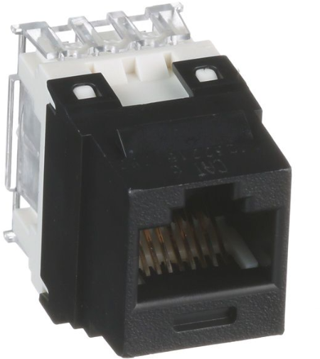 Модуль Panduit RJ45 UTP кат. 6 KeyStone Черный (NK688MBL) - изображение 3