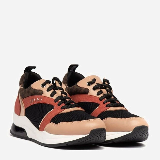 Женские кроссовки Liu Jo Karlie 23 Sneaker B69031TX05851315 41 Бежевые с разноцветным (800070090399) - Фото 3 Женские кроссовки Liu Jo Karlie 23 Sneaker B69031TX05851315 41 Бежевые с разноцветным (800070090399) - изображение 3