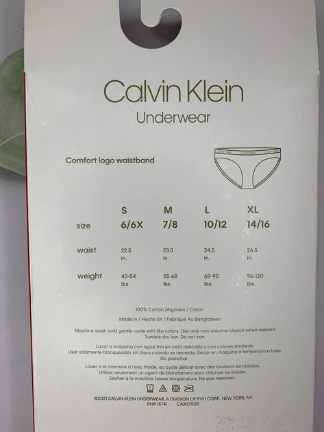Трусы (5 шт) Calvin Klein 6 лет 116 см Разноцветные - Фото 4 Трусы (5 шт) Calvin Klein 6 лет 116 см Разноцветные - изображение 4