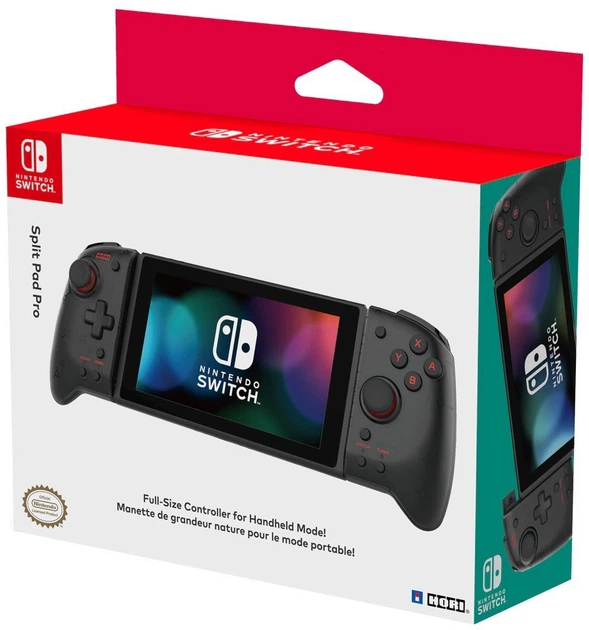 Контролер Hori Split Pad Pro для Nintendo Switch Transparent Black Контролер Hori Split Pad Pro для Nintendo Switch Transparent Black