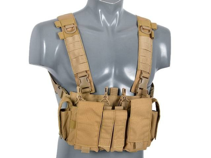 Розгрузка Тактичний Гібридний Жилет Plate Carrier - COYOTE - зображення 2